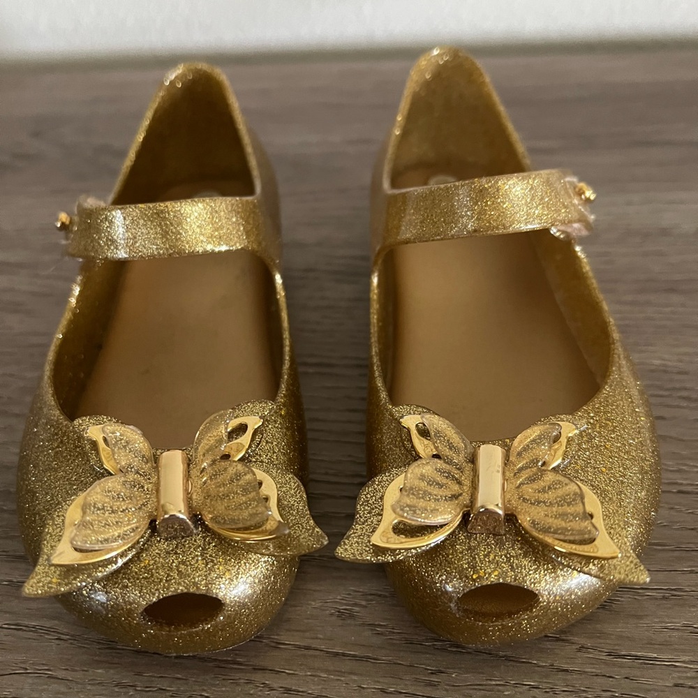 Mini Melissa mary jane dress shoes toddler size 9C